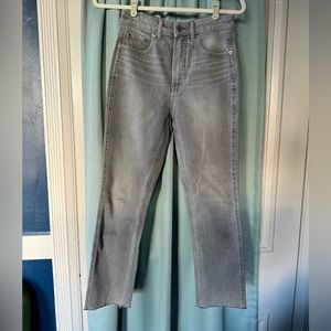Gap light grey jeans, size 26